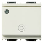 VIMAR - PULSANTE 1P NO 10A GEN. LUM.SO 2M BIANCO