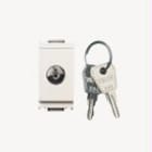 VIMAR - Pulsante 1P 16A con Chiave Unificata Bianco 250V 16180.CU.B