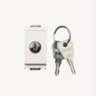 VIMAR - Pulsante 1P 16A con Chiave Unificata Bianco 250V
