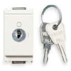 VIMAR - Pulsante 2P 16A con Chiave Bianco 250V