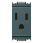 VIMAR - PRESA 2P+T 15A USA+SASO GRIGIO