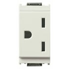 VIMAR - PRESA 2P+T 15A AMERICANO BIANCO 16247.B