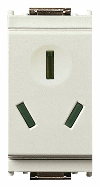VIMAR - PRESA SICURY 2P+T 10A CINESE BIANCO 16251.B