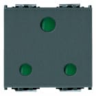 VIMAR - PRESA SICURY 2P+T 16A INGLESE GRIGIO 16258