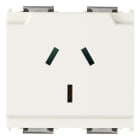 VIMAR - PRESA SICURY 2P+T 10A AUSTRALIA BIANCO