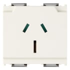 VIMAR - PRESA SICURY 2P+T 15A AUSTRALIA BIANCO