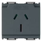 VIMAR - PRESA SICURY 2P+T 15A AUSTRALIA GRIGIO 16262