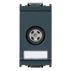 VIMAR - Presa TV-RD-SAT Grigio con Connettore Maschio e Attenuazione 1 dB, Passaggio Corrente e Segnali Controllo 24V 500mA Max