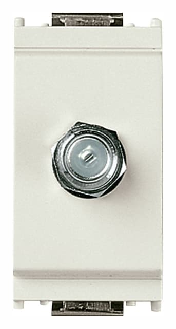 VIMAR - PRESA COASSIALE TIPO F FEMMINA BIANCO