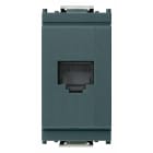 VIMAR - Presa RJ11 6/4 Grigio - 6 Posizioni 4 Contatti Morsetti a Vite 16335