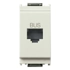 VIMAR - Presa RJ11 Speciale per Bus Bianco - Morsetti a Vite 16339.B