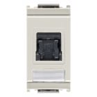 VIMAR - Presa RJ45 3M Cat5E UTP Bianco - Connettore Universale T568A/B, 8 Contatti, Morsetti Ad Incisione D'Isolante 16357.B