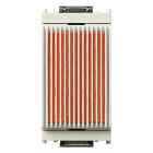 VIMAR - Spia Diffusore Rosso Bianco Lampada Siluro Ø 6,3X28 Mm Ø 7X31 Mm Fornita 16431.R.B