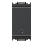 VIMAR - Deviatore IoT grigio, controllo locale/remoto, Bluetooth 5.0, Zigbee 3.0, LED RGB, 100-240 V, per lampade e trasformatori, ingresso pulsante esterno.