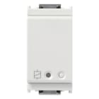 VIMAR - Attuatore IoT 16A bianco, comando elettronico View Wireless, relè NO 16A, controllo locale/remoto, Bluetooth 5.0, Zigbee 3.0, LED RGB, 100-240V.