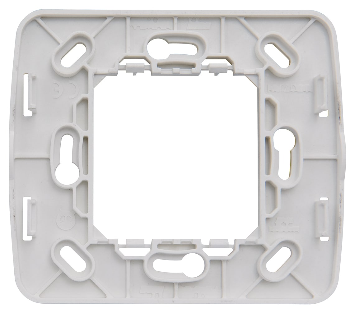 VIMAR - SUPPORTO RADIO PLACCA RONDO 2M BIANCO 16527.RN.B