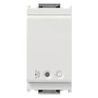 VIMAR - Sensore Radar Connesso IoT Bianco - UWB Bluetooth 5.0 Mesh View Wireless, Uscita Stato Solido, Ingresso Pulsante Esterno, Alimentazione 100-240V