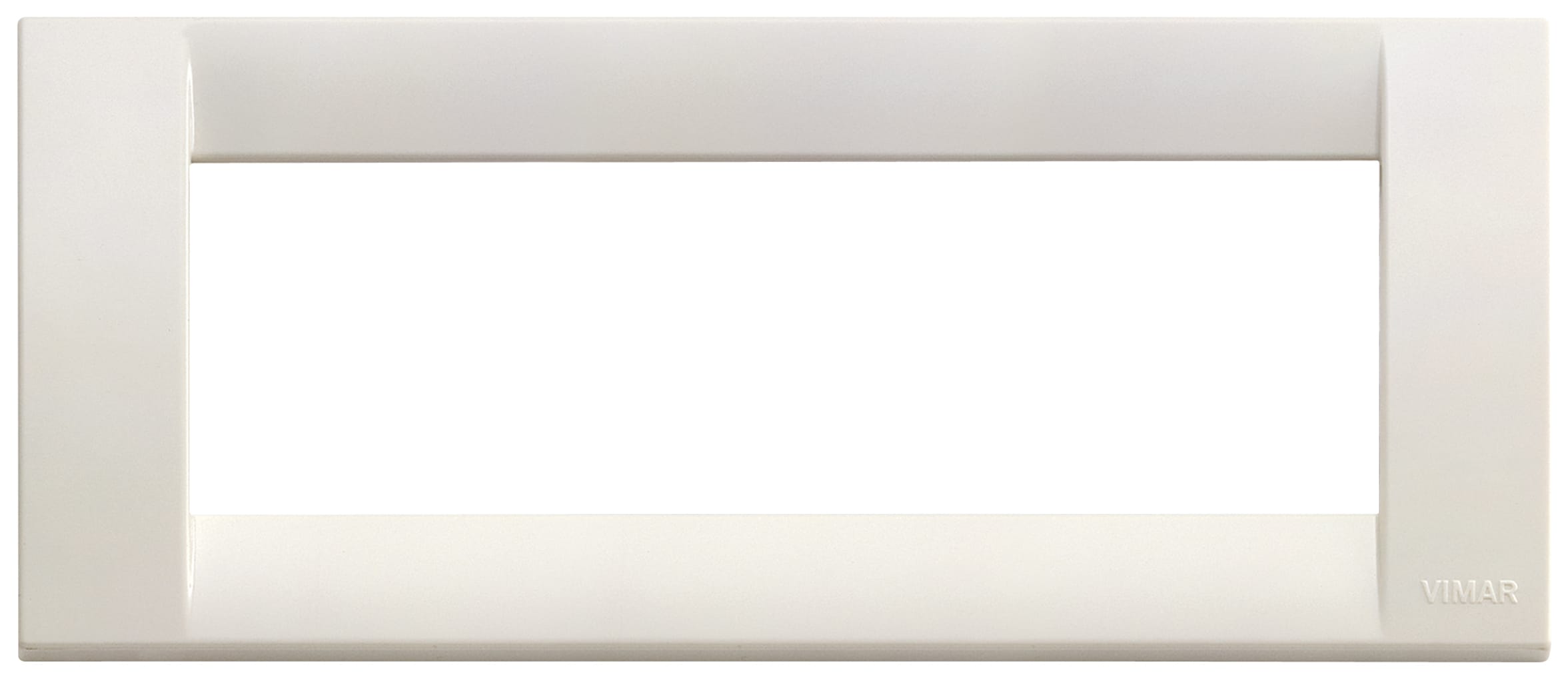 VIMAR - PLACCA CLASSICA 6M BIANCO IDEA