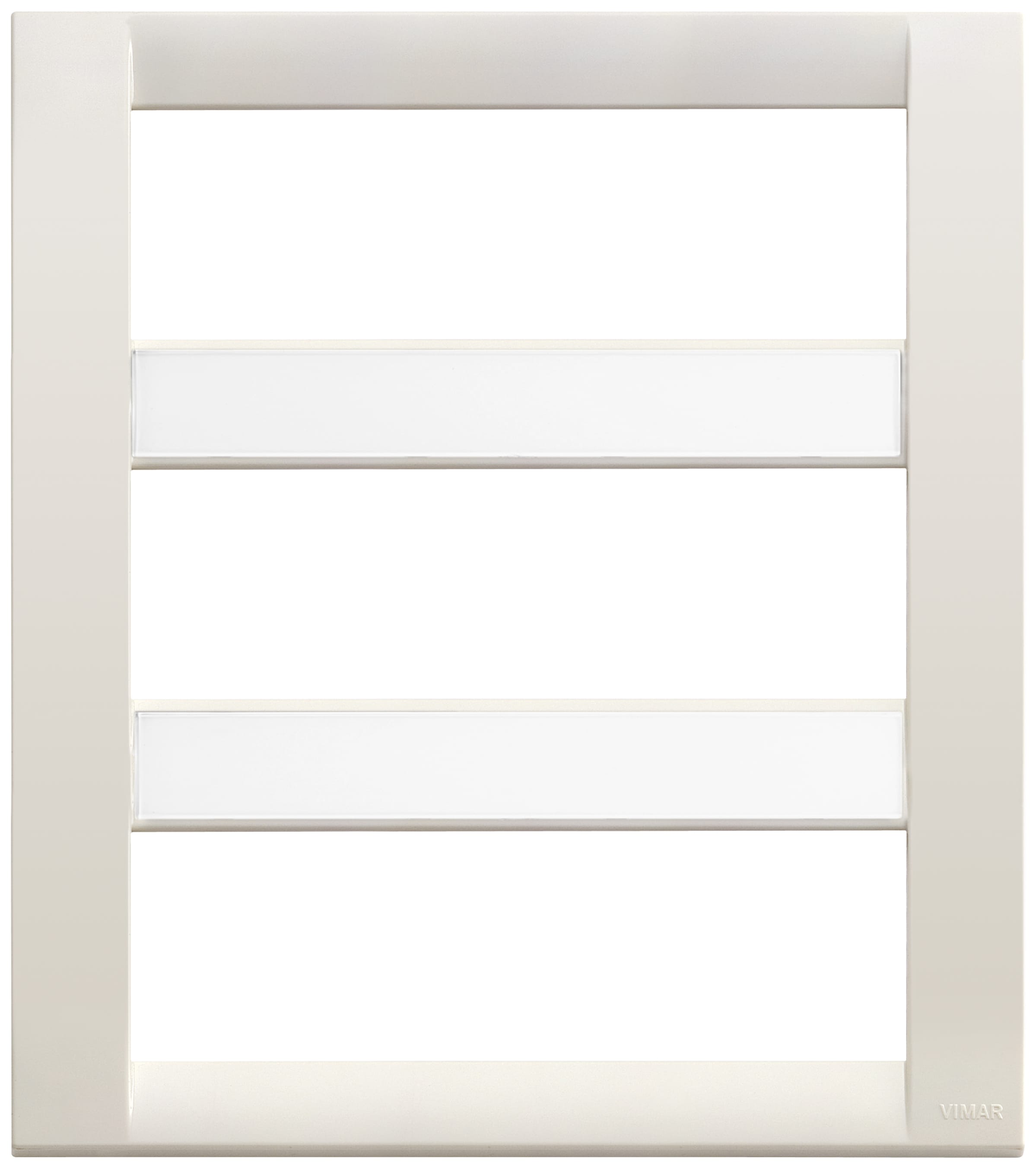 VIMAR - PLACCA CLASSICA 18M BIANCO IDEA