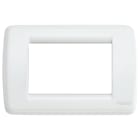 VIMAR - PLACCA RONDO 3M BIANCO