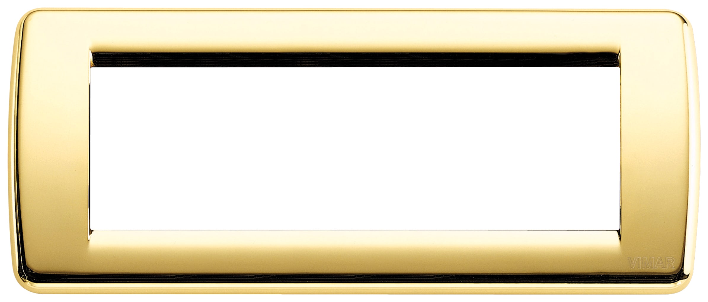 VIMAR - PLACCA RONDO 6M ORO LUCIDO 16756.32
