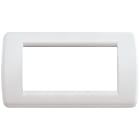 VIMAR - PLACCA RONDO 4M BIANCO IDEA 16764.04