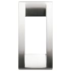 VIMAR - PLACCA CLASSICA 1M PANN.NICHEL SPAZZ 16781.34