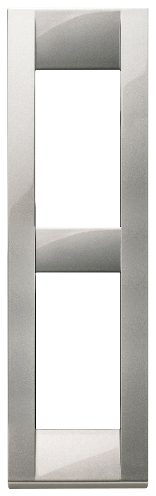 VIMAR - PLACCA CLASSICA 2M PANN.ARGENTO MET