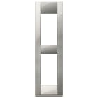 VIMAR - PLACCA CLASSICA 2M PANN.ARGENTO MET
