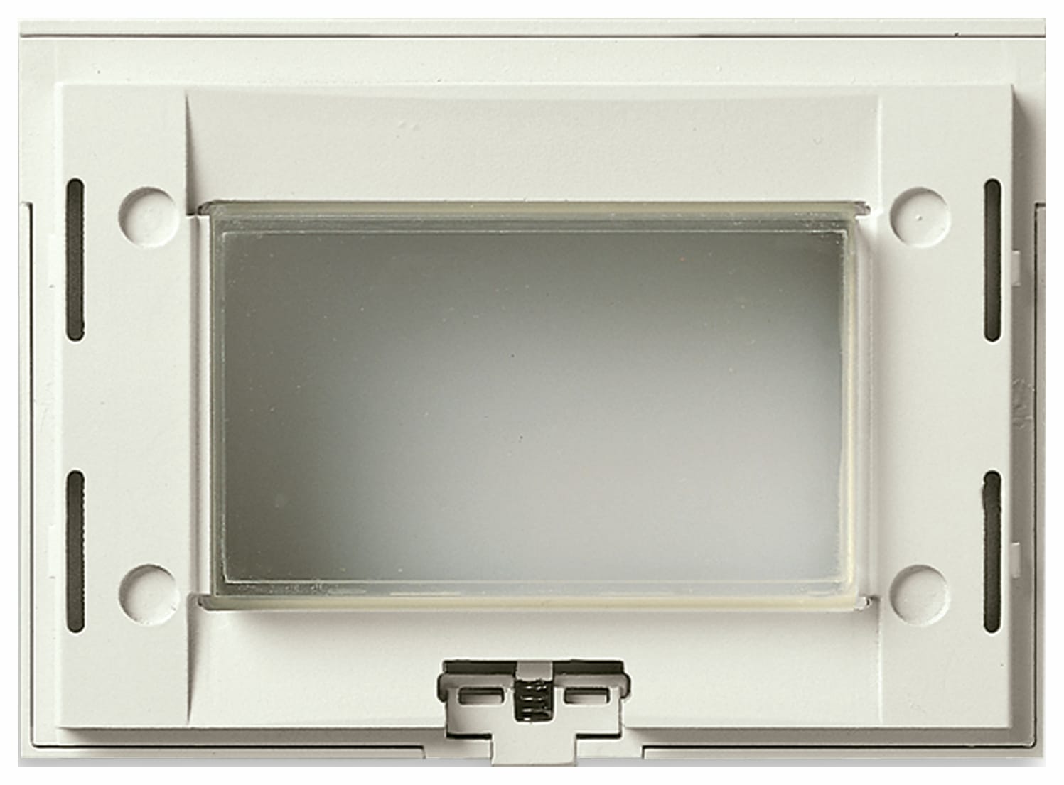 VIMAR - Supporto Bianco per Scatole da Incasso 3 Moduli con Viti e Coperchio IP55