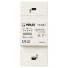VIMAR - Trasformatore Sicurezza 230/12-24V - 24 Va, Servizio Continuo, Guida Din (60715 Th35), 3 Moduli 17,5 Mm, Grigio Ral 7035