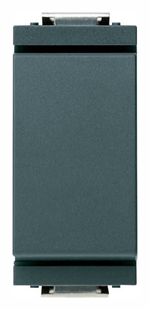 VIMAR - Deviatore 1P 16Ax Grigio Modulo Ridotto 200 W Per Lampade Con Alimentatore Integrato 17003