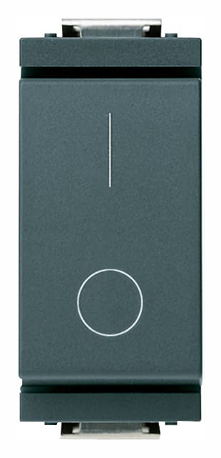 VIMAR - INTERRUTTORE 2P 16AX GRIGIO 17007