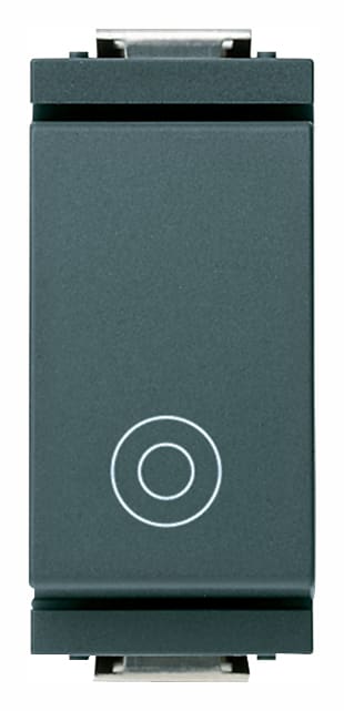 VIMAR - PULSANTE 1P NO 10A GENERICO GRIGIO