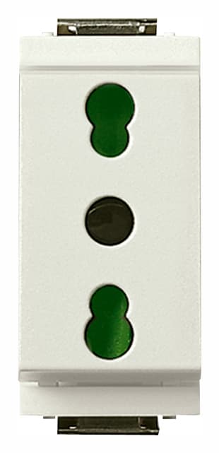 VIMAR - PRESA 2P+T 16A P17/11 BIANCO 17033.B