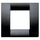 VIMAR - PLACCA CLASSICA 1-2M NERO