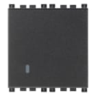 VIMAR - INTERRUTTORE 1P 10AX 2M GRIGIO