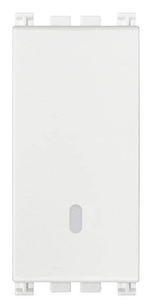 VIMAR - INTERRUTTORE 1P 16AX ANTIBATT. BIANCO