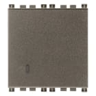 VIMAR - INTERRUTTORE 1P 20AX 2M METAL 19002.2.M