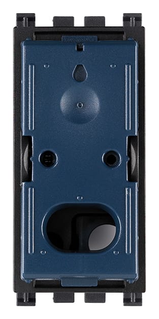 VIMAR - Meccanismo Deviatore 1P 16Ax Illuminabile, Completo con Tasto 1-2-3 Moduli. Max 200 W per Lampade con Alimentatore Integrato. 19005.0