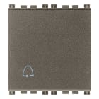 VIMAR - PULSANTE 1P NO 10A 2M CAMPANELLO METAL