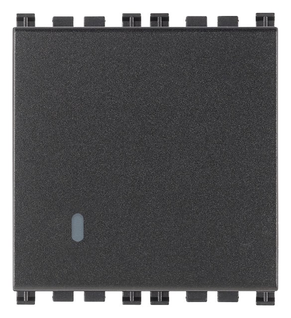 VIMAR - PULSANTE 1P NO 10A 2M GRIGIO