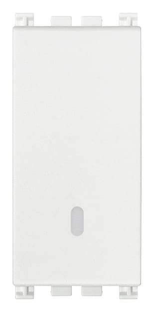 VIMAR - PULSANTE 1P NO 10A ANTIBATTERICO BIANCO