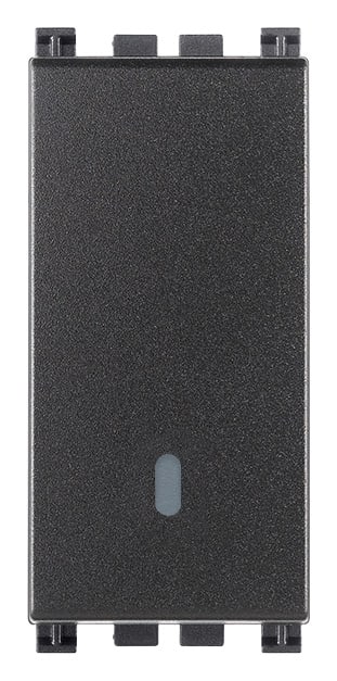 VIMAR - PULSANTE 1P NO 10A GRIGIO