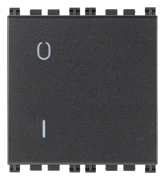 VIMAR - INTERRUTTORE 2P 16AX 2M GRIGIO 19015.2