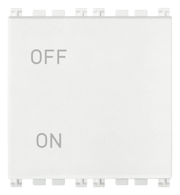 VIMAR - INTERRUTTORE 2P 20AX 2M BIANCO 19016.2.B