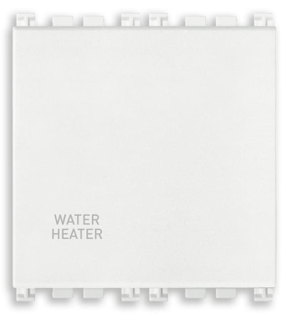 VIMAR - INTERRUTTORE 2P 20AX WAT./HEAT.2M BIANCO 19016.2.WH.B