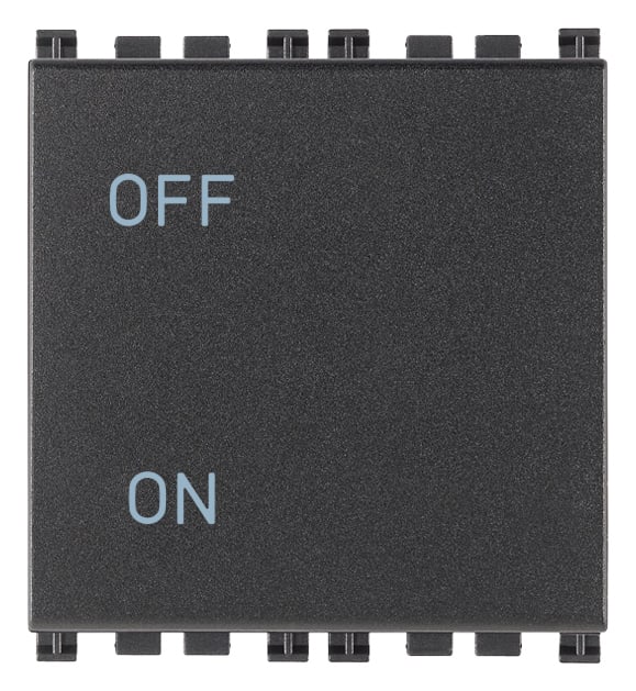 VIMAR - INTERRUTTORE 2P 20AX 2M GRIGIO 19016.2