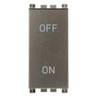 VIMAR - INTERRUTTORE 2P 20AX METAL