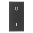 VIMAR - TASTO 1M SIMBOLO O I GRIGIO 19021.99